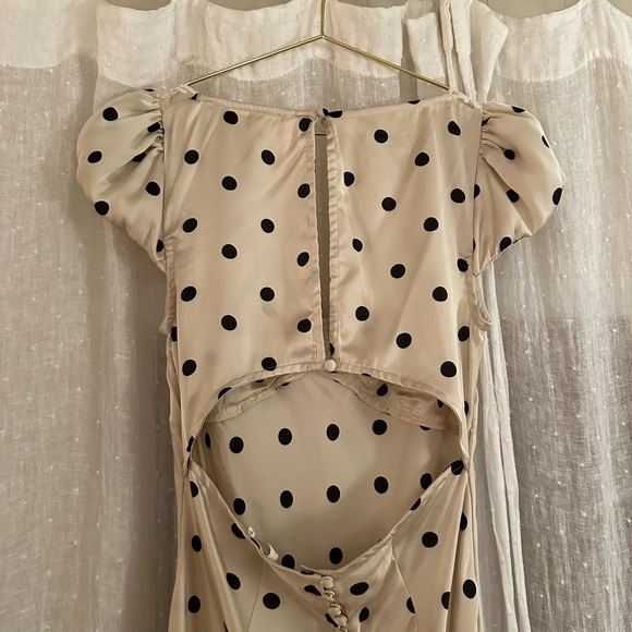 Free people butterfly babe midi dress in tea combo size small - Picture 8 of 15